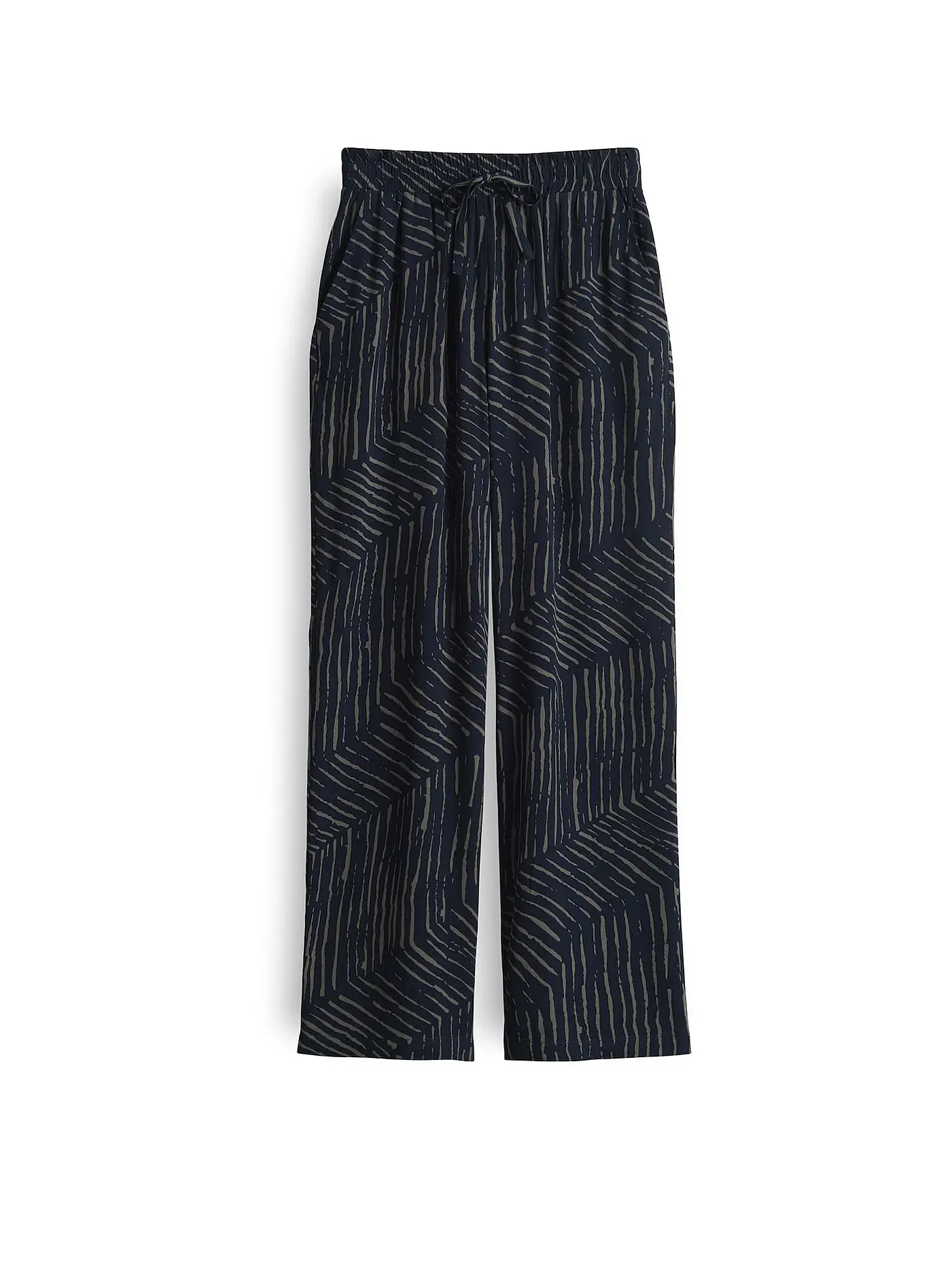 OPUS | Marlenehose MAROU | dunkelblau